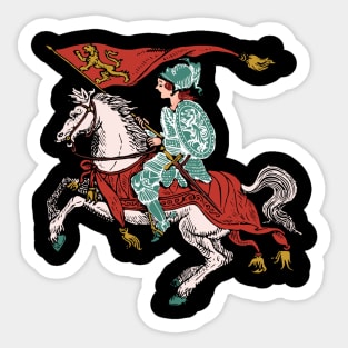 Lady Knight - Strong Female Character Sticker